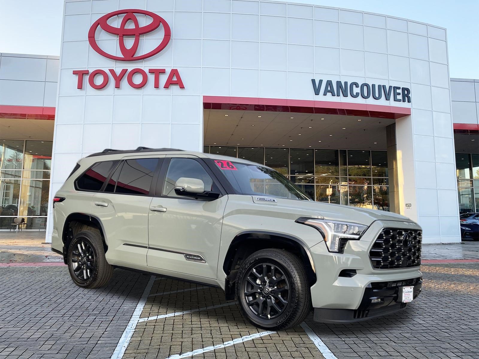 Certified 2026 Toyota Sequoia Platinum AWD/4WD 360° Tour