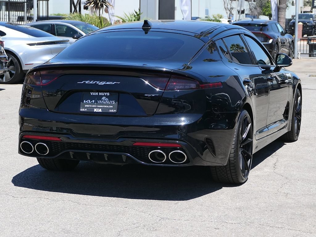 Used 2022 Kia Stinger GT1 w/ Red Interior Color Package RWD image 3