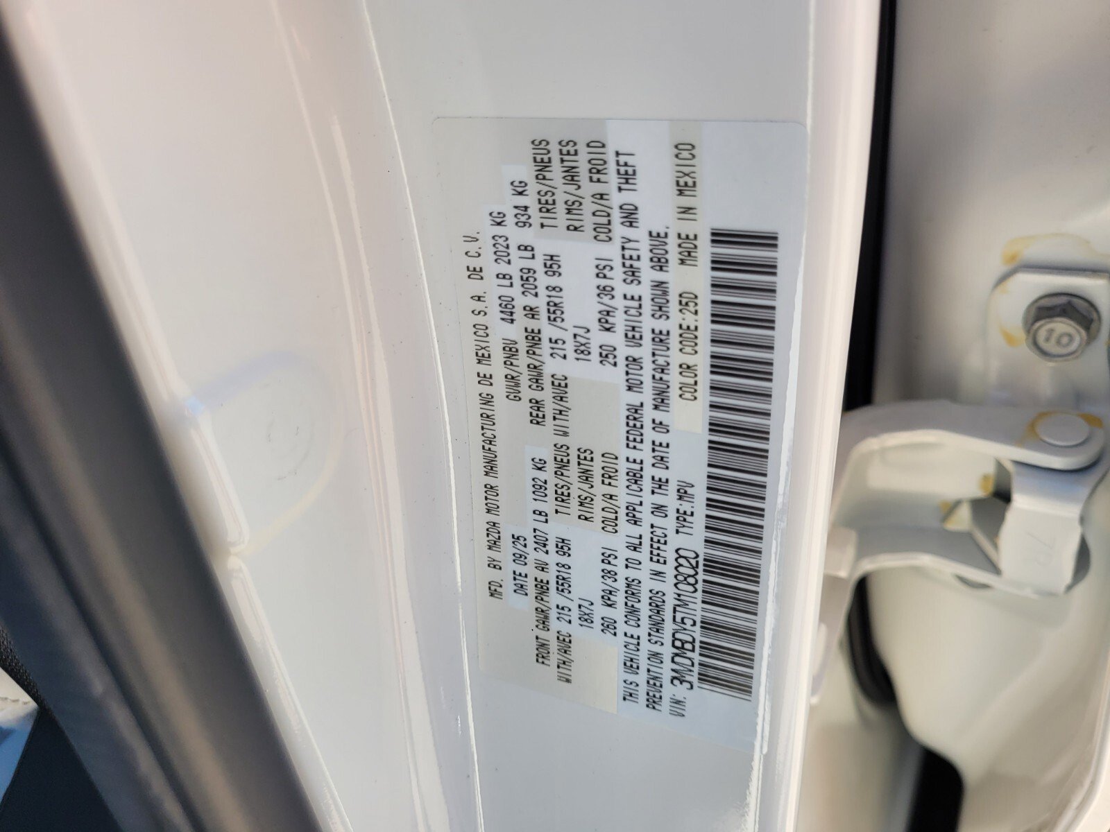 New 2026 MAZDA CX-30 2.5 Turbo AWD/4WD image 20