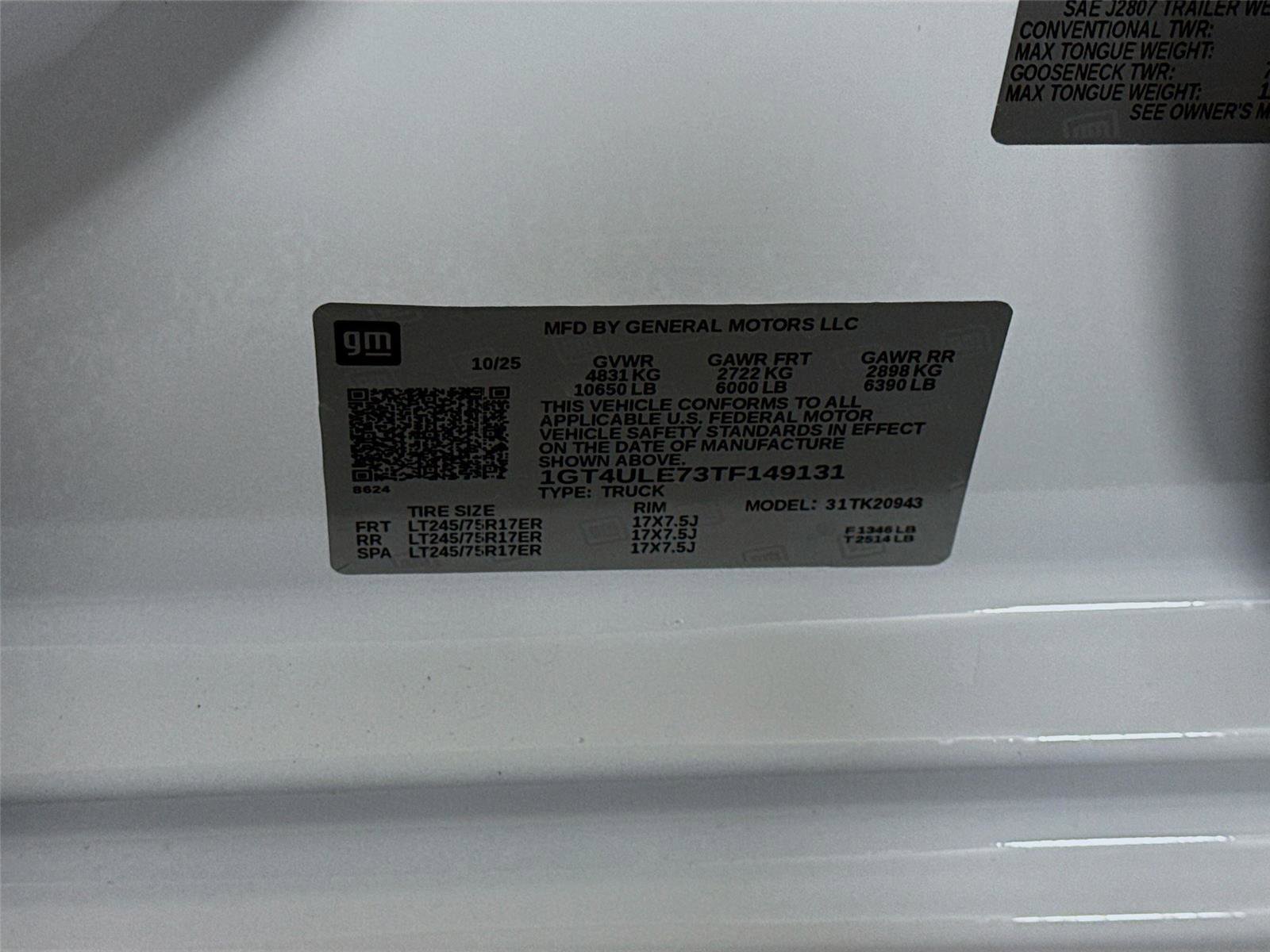 New 2026 GMC Sierra 2500 Pro w/ Convenience Package image 23