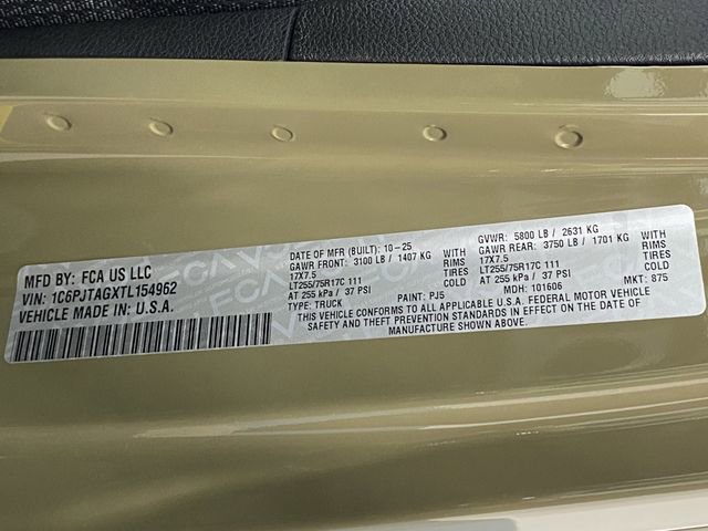 New 2026 Jeep Gladiator Willys image 42