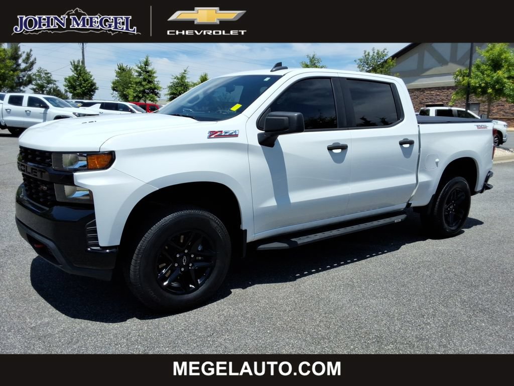 Certified 2021 Chevrolet Silverado 1500 Custom Trail Boss w/ LPO, Dark Essentials Package