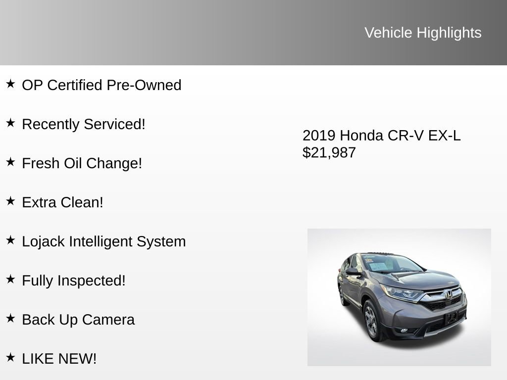 Used 2019 Honda CR-V EX-L image 4