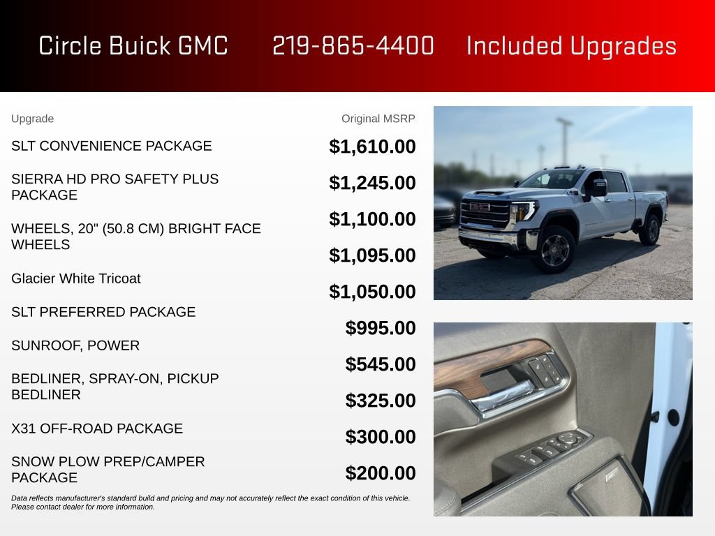 New 2026 GMC Sierra 2500 SLT w/ SLT Convenience Package AWD/4WD image 3