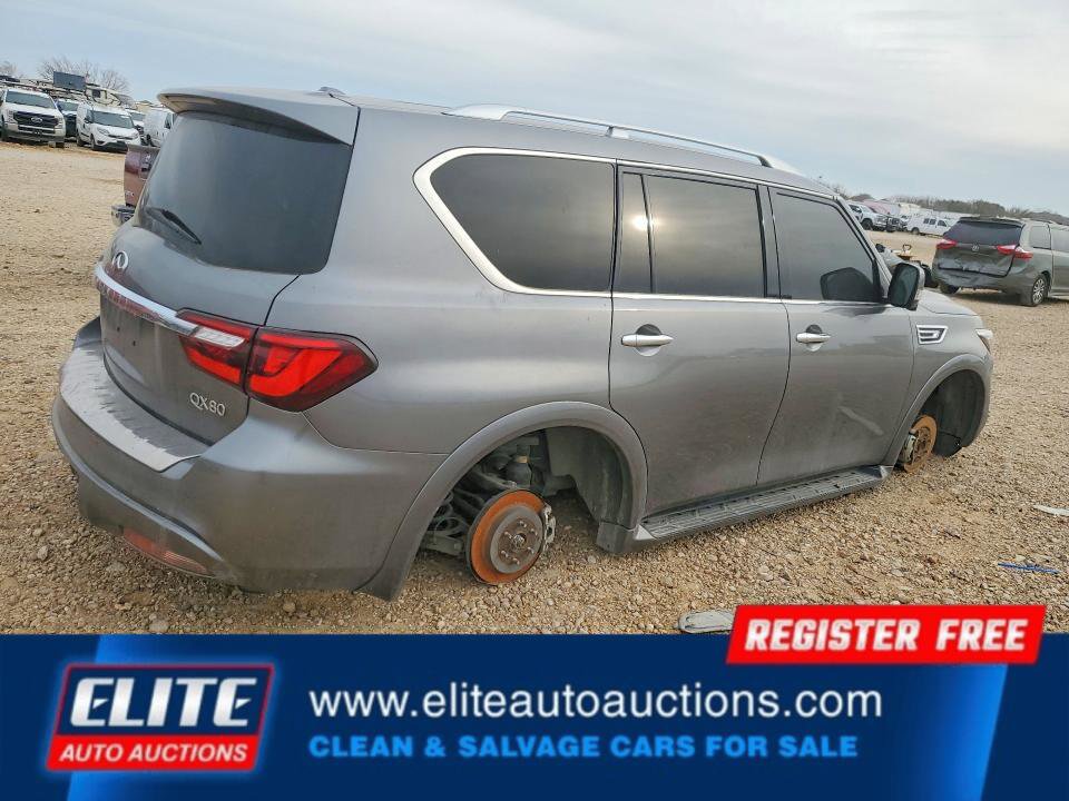 Used 2021 INFINITI QX80 Luxe RWD image 5