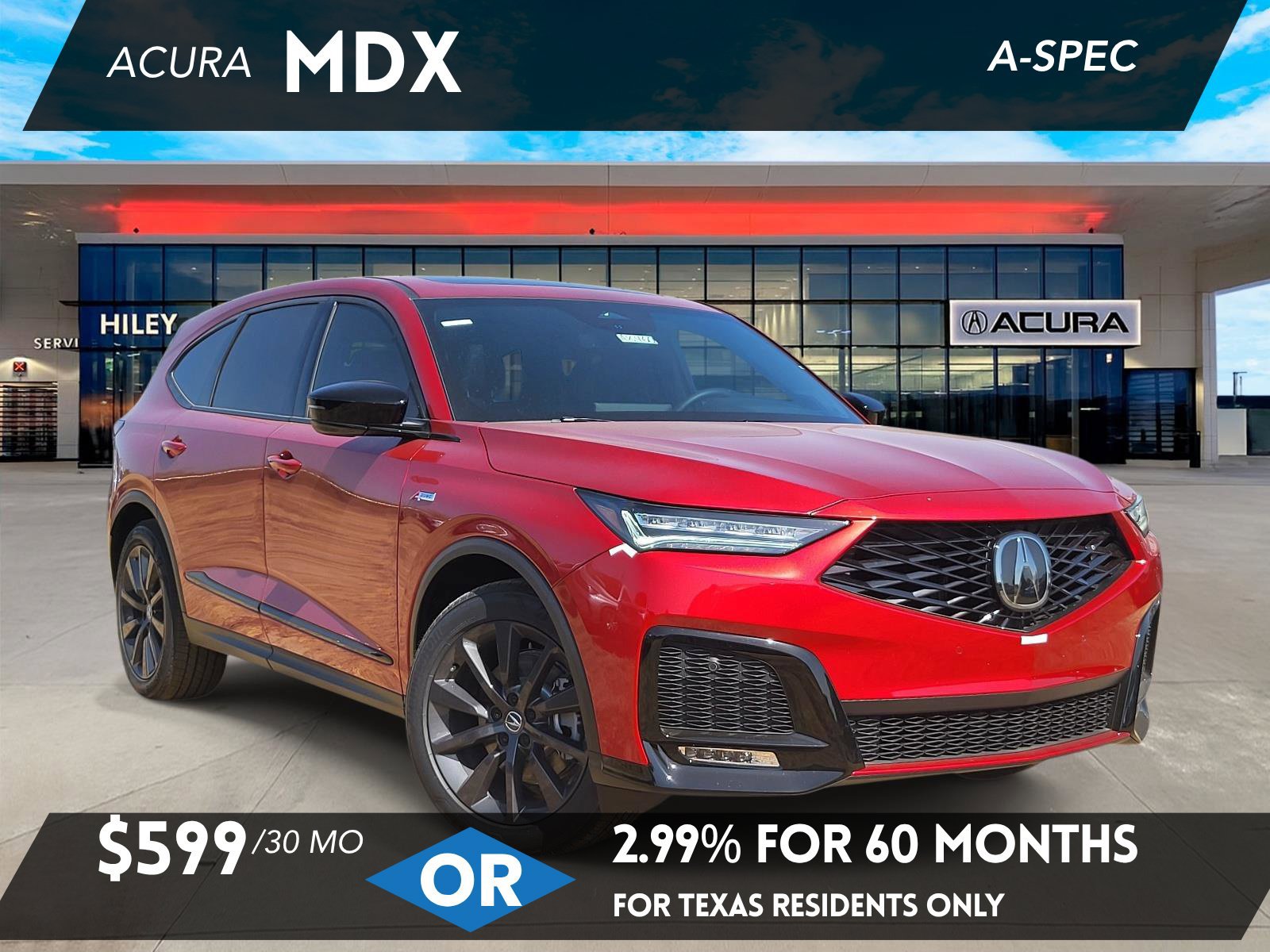 New 2026 Acura MDX A-Spec AWD/4WD image 1