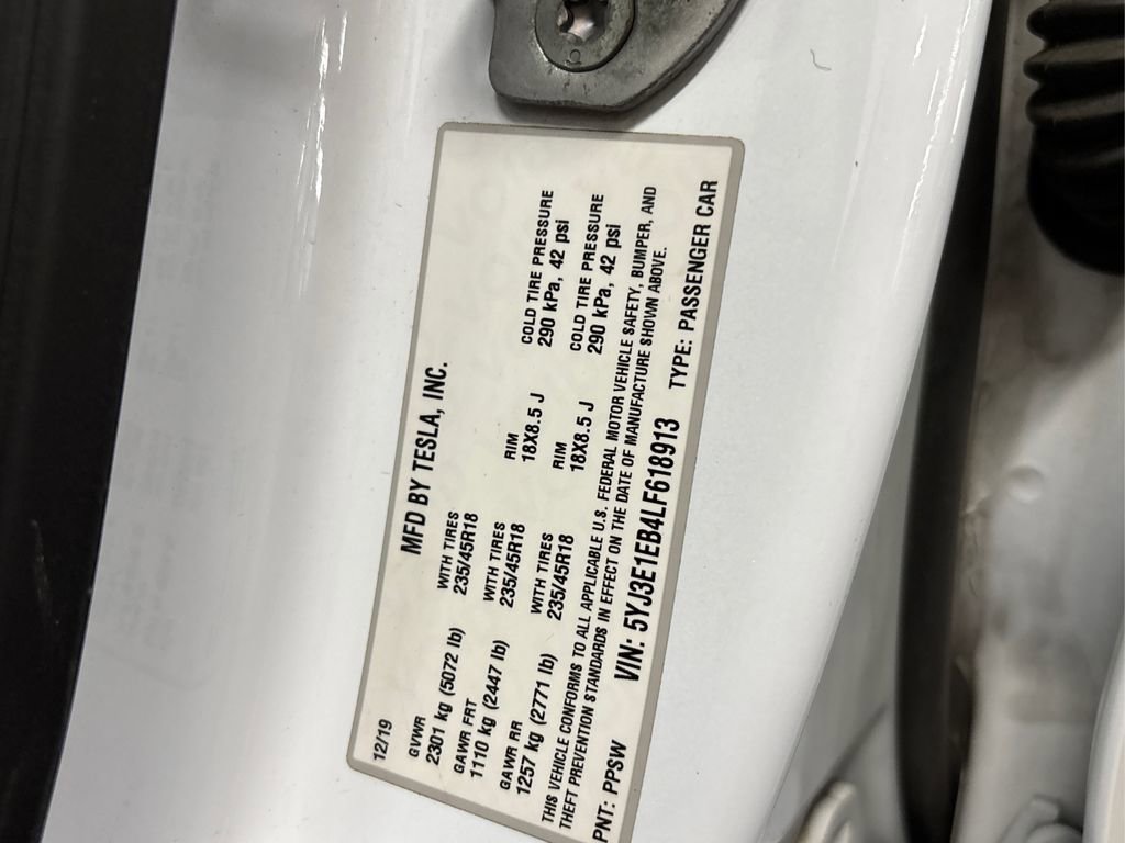 Used 2020 Tesla Model 3 Long Range image 12