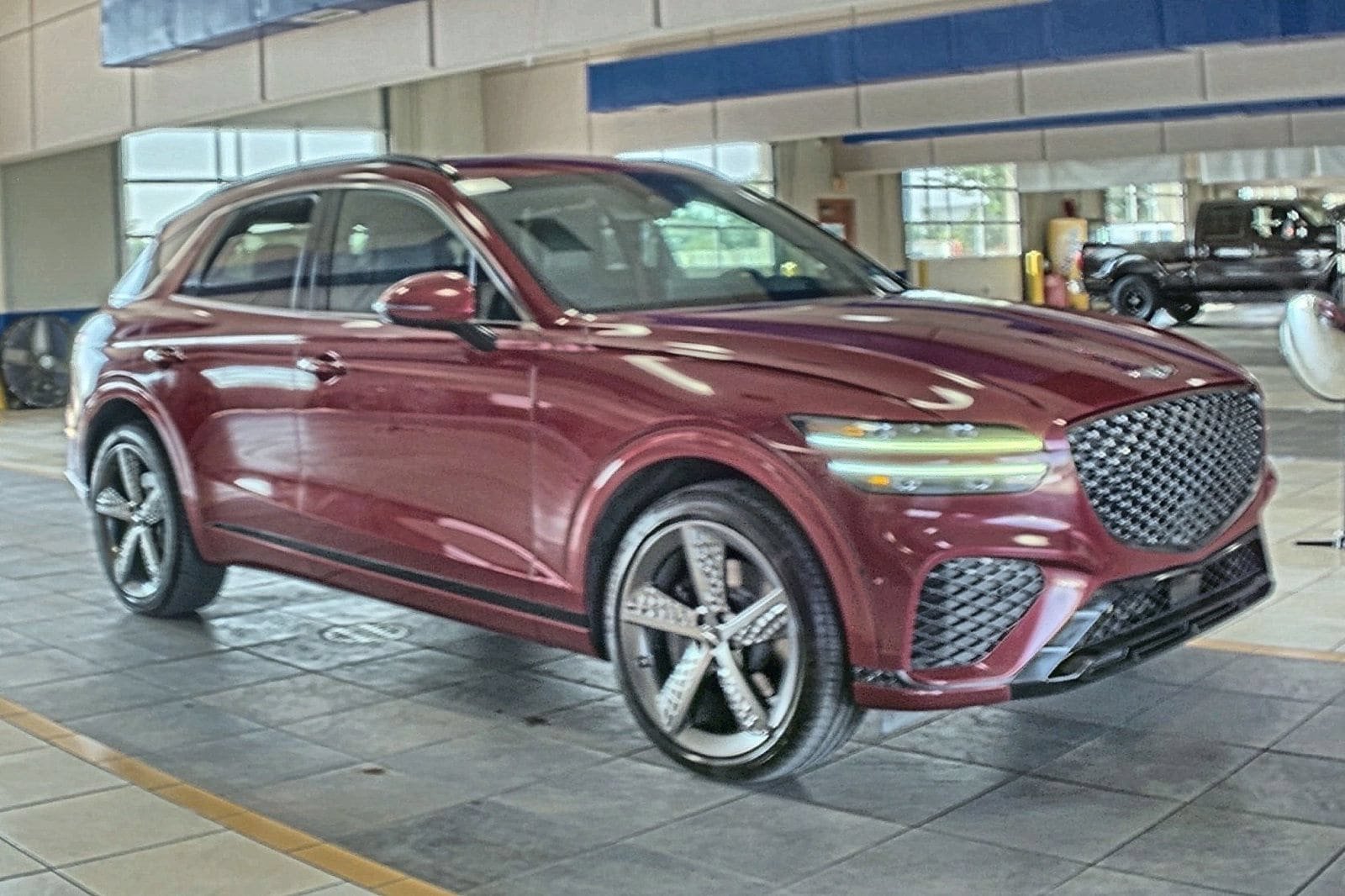 Used 2022 Genesis GV70 3.5T Sport w/ Sport Prestige Package AWD/4WD image 2