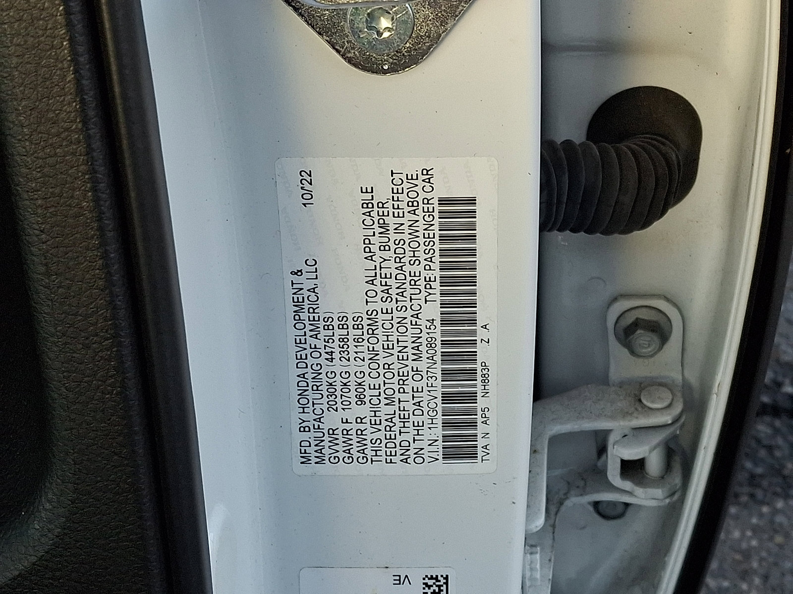 Used 2022 Honda Accord Sport image 28