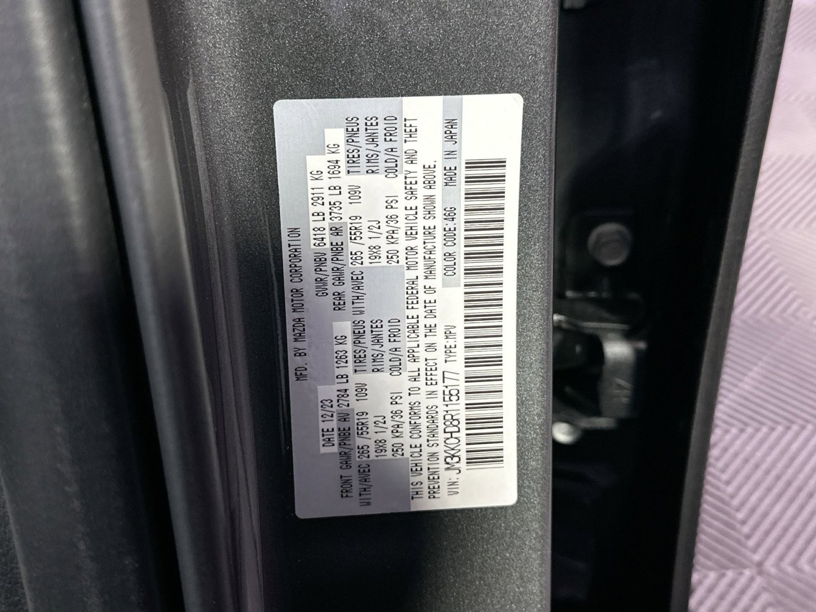 Used 2024 MAZDA CX-90 3.3 Turbo w/ Preferred Plus image 40