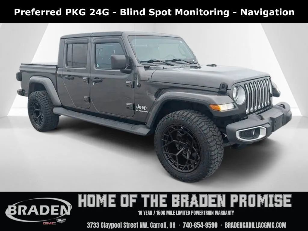 Used 2021 Jeep Gladiator Overland w/ Uconnect 4C Nav & Sound Group
