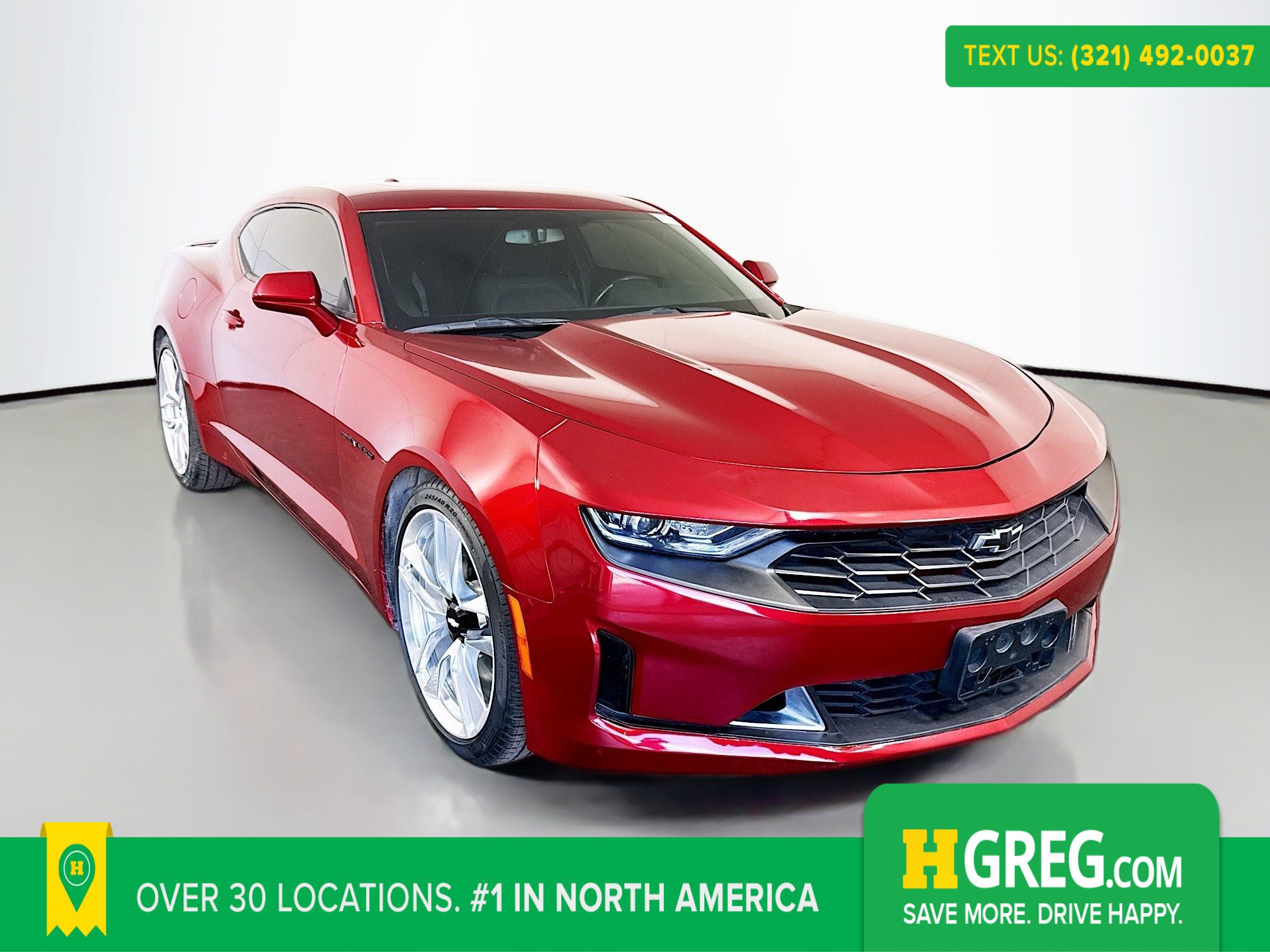 Used 2021 Chevrolet Camaro LT w/ Wild Cherry Design Package 1