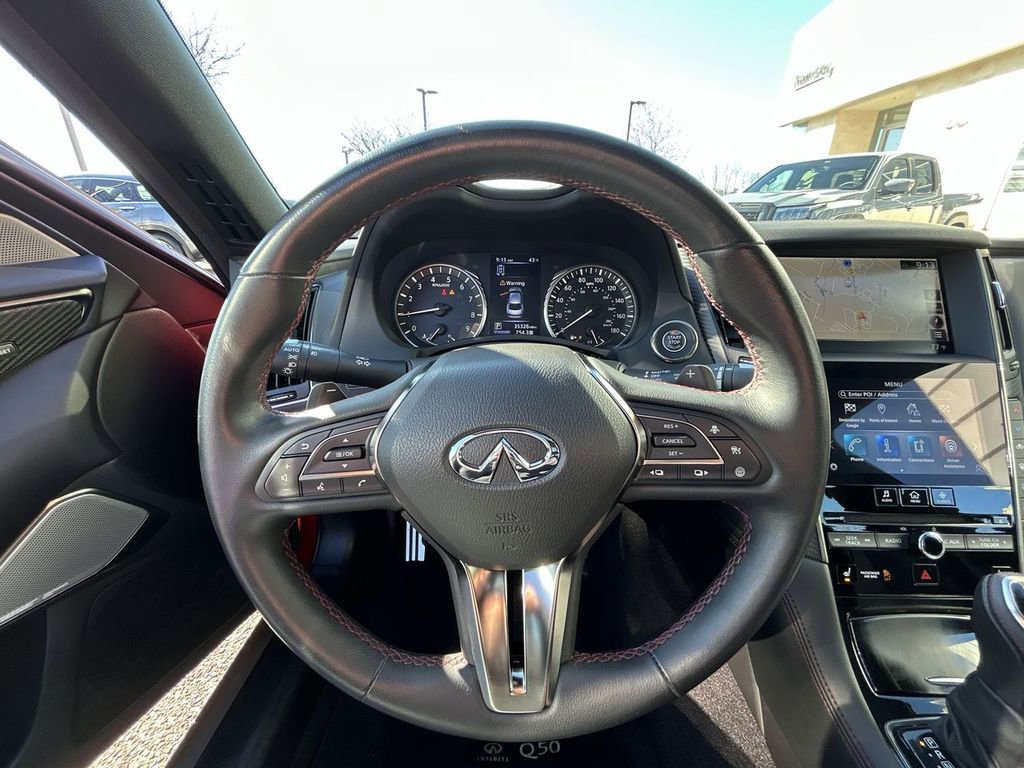 Certified 2023 INFINITI Q50 Red Sport 400 image 18