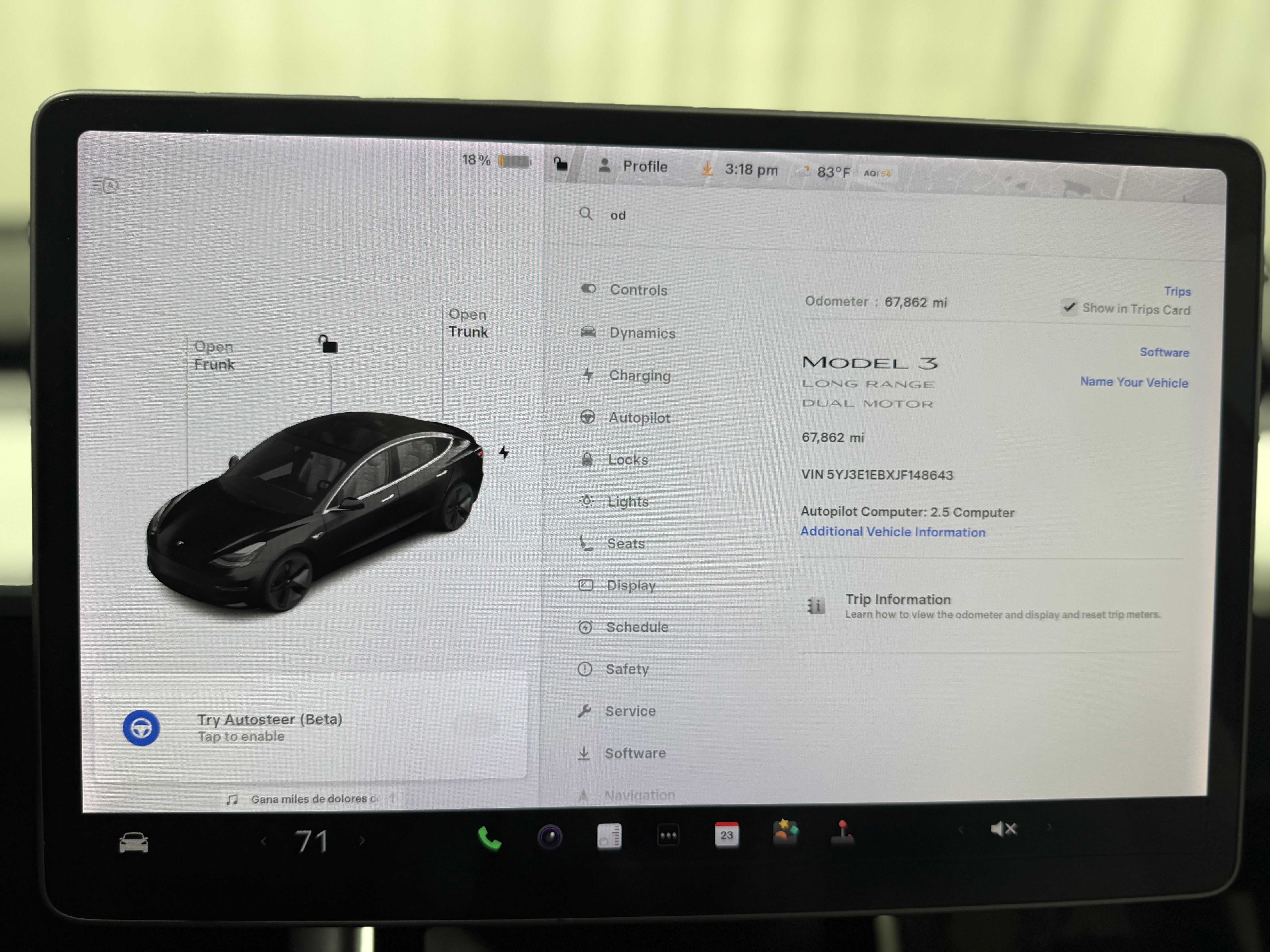 Used 2018 Tesla Model 3 Long Range image 18