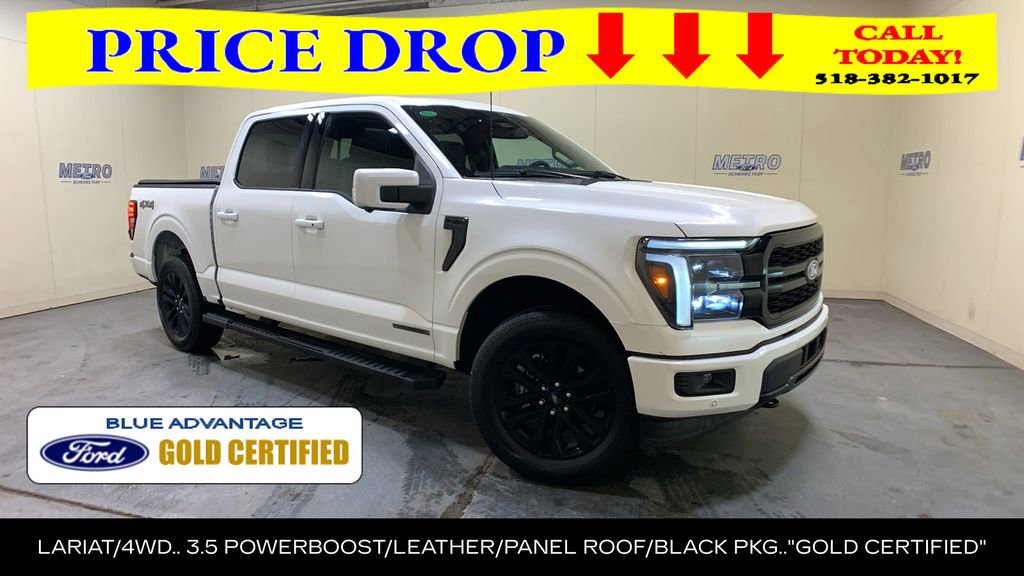 Certified 2025 Ford F150 Lariat w/ Equipment Group 502A High AWD/4WD image 1