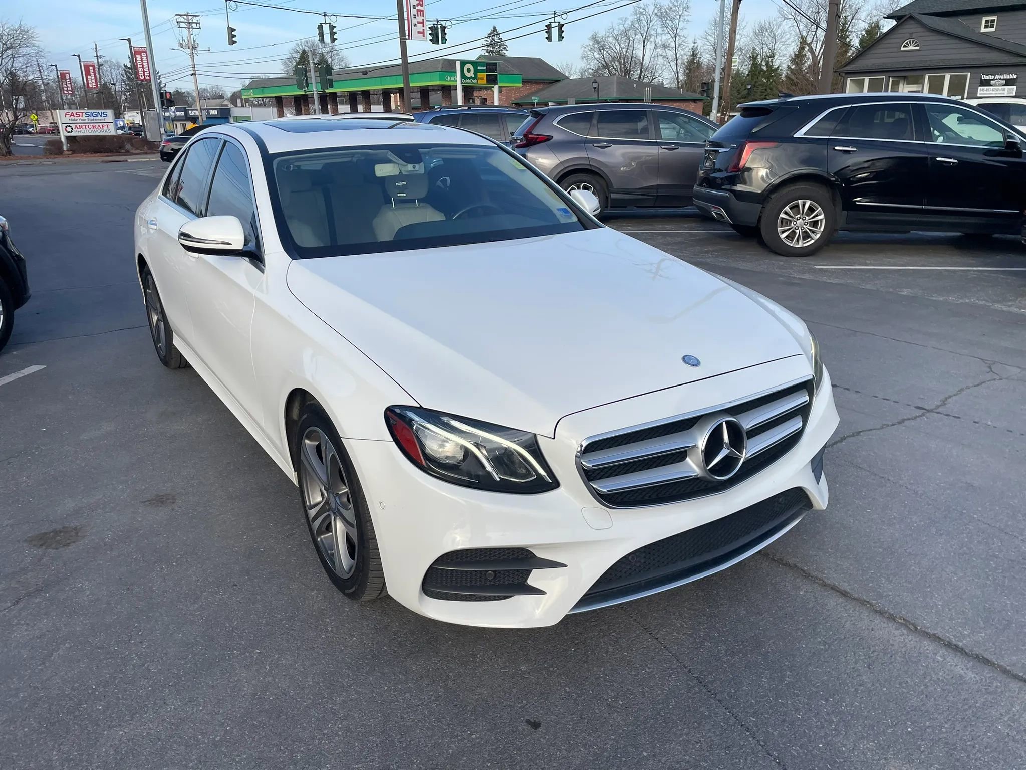 Used 2017 Mercedes-Benz E 300 4MATIC w/ Premium 1 Package image 2