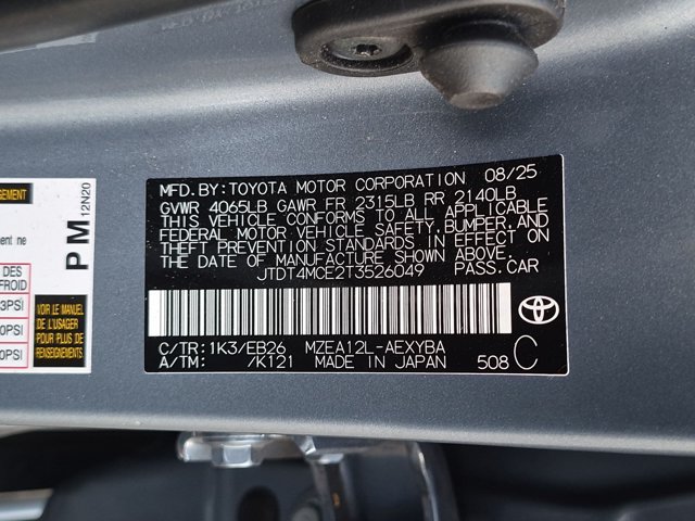 Certified 2026 Toyota Corolla XSE FWD image 16