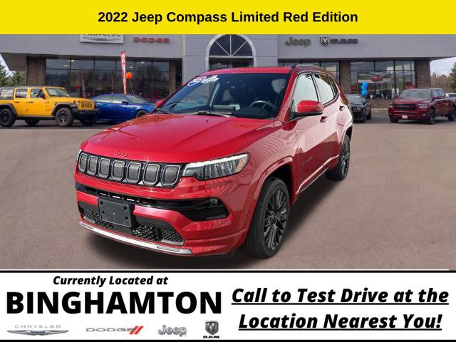 Used 2022 Jeep Compass Limited w/ (RED) Package AWD/4WD image 3