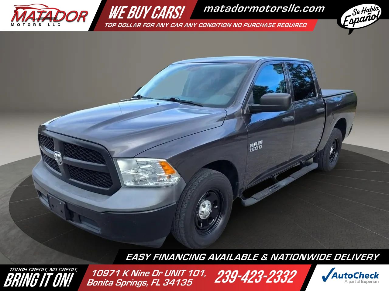 Used 2018 RAM 1500 Tradesman image 1