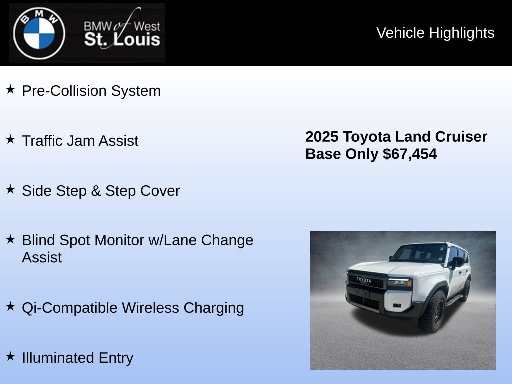 Used 2025 Toyota Land Cruiser AWD/4WD image 15