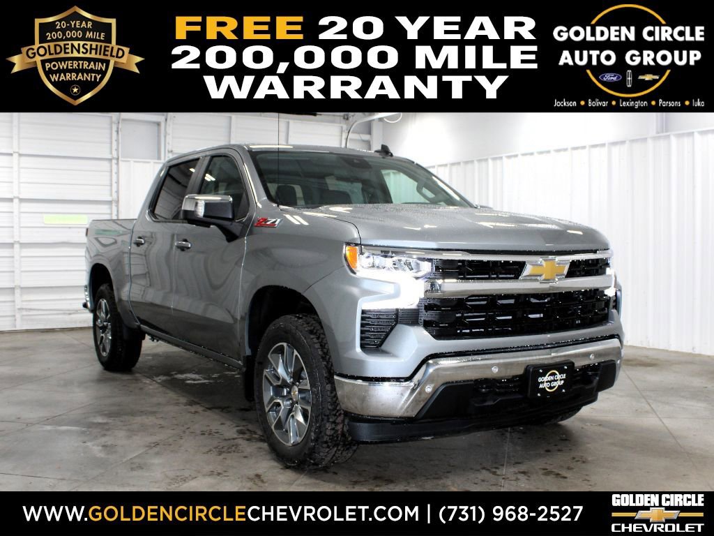 New 2026 Chevrolet Silverado 1500 LT w/ Z71 Off-Road Package AWD/4WD 360° Tour