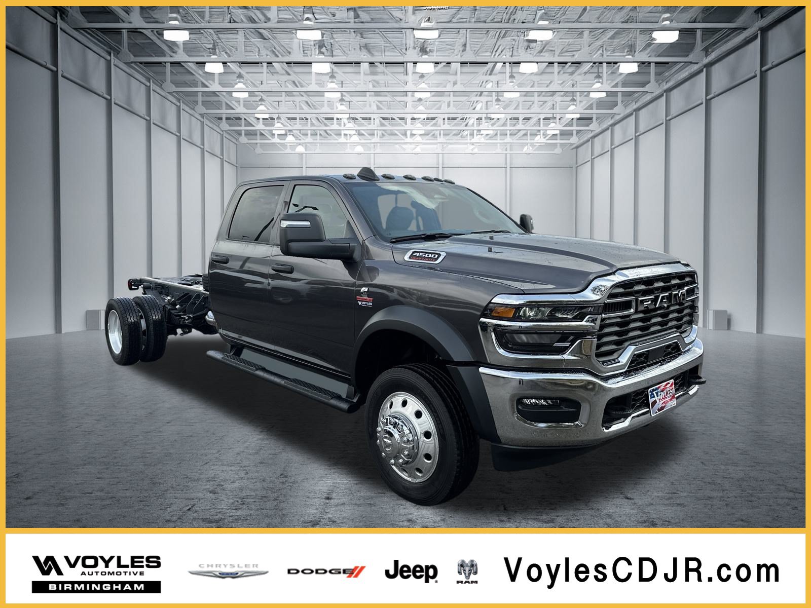 New 2026 RAM 4500 Tradesman w/ Chrome Appearance Group
