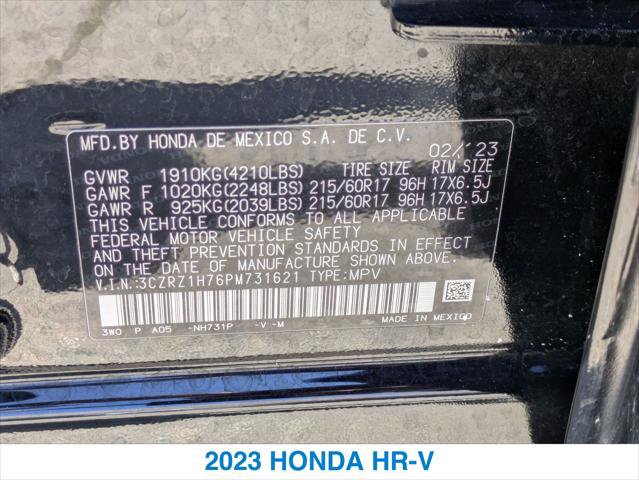 Certified 2023 Honda HR-V EX-L image 26