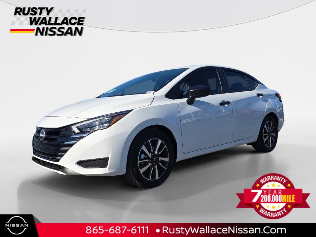 New 2025 Nissan Versa S w/ S Plus Package