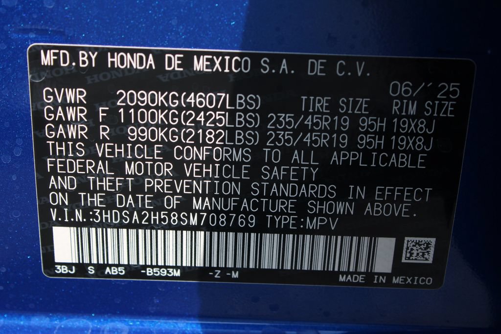 Certified 2025 Acura ADX A-Spec AWD/4WD image 50