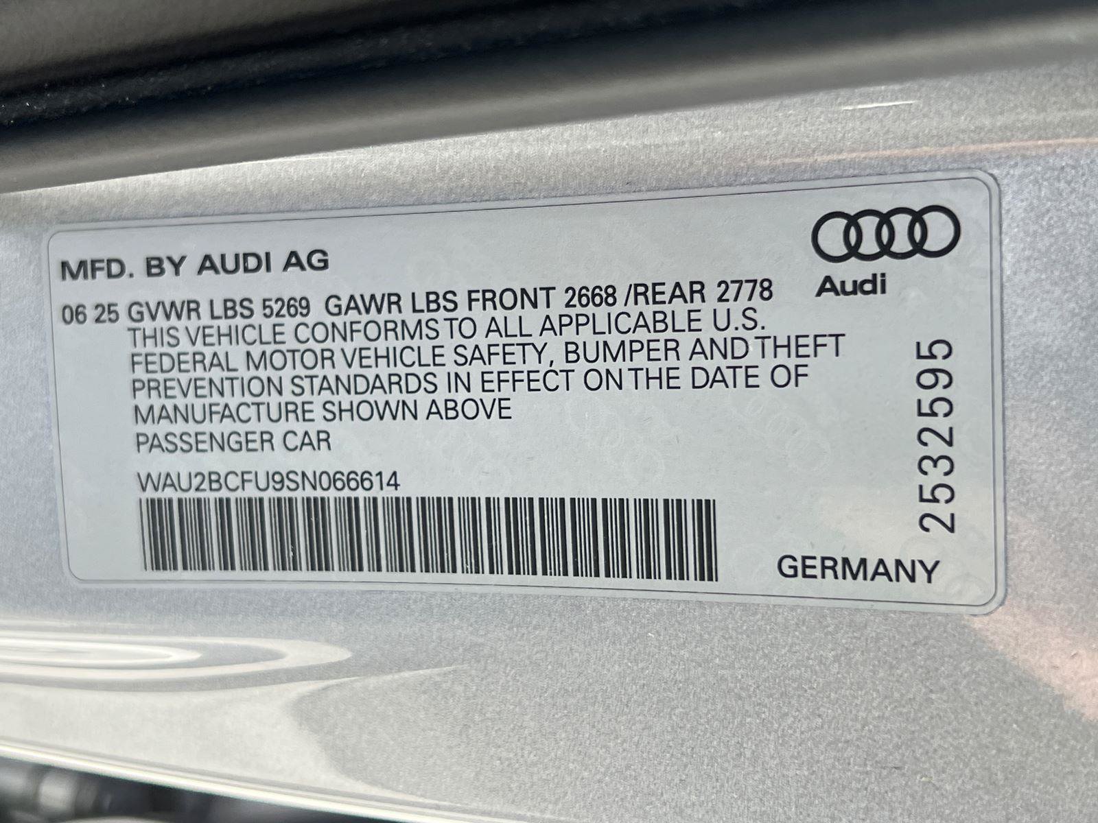 Certified 2025 Audi A5 2.0T Premium Plus w/ Premium Plus AWD/4WD image 34