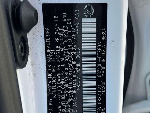 Used 2022 Lexus ES 350 F Sport image 25