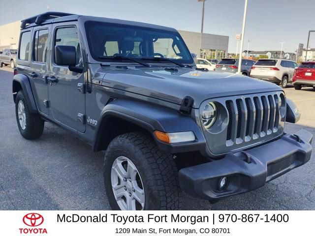 Used 2021 Jeep Wrangler Unlimited Sport AWD/4WD image 2