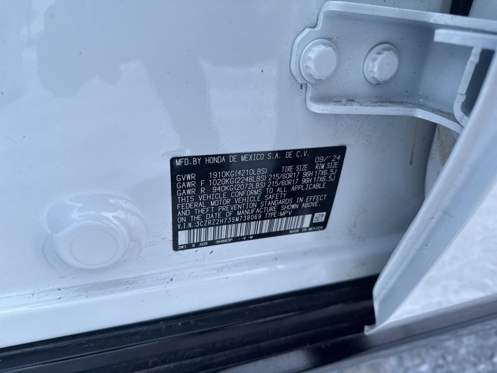 Certified 2025 Honda HR-V EX-L image 23