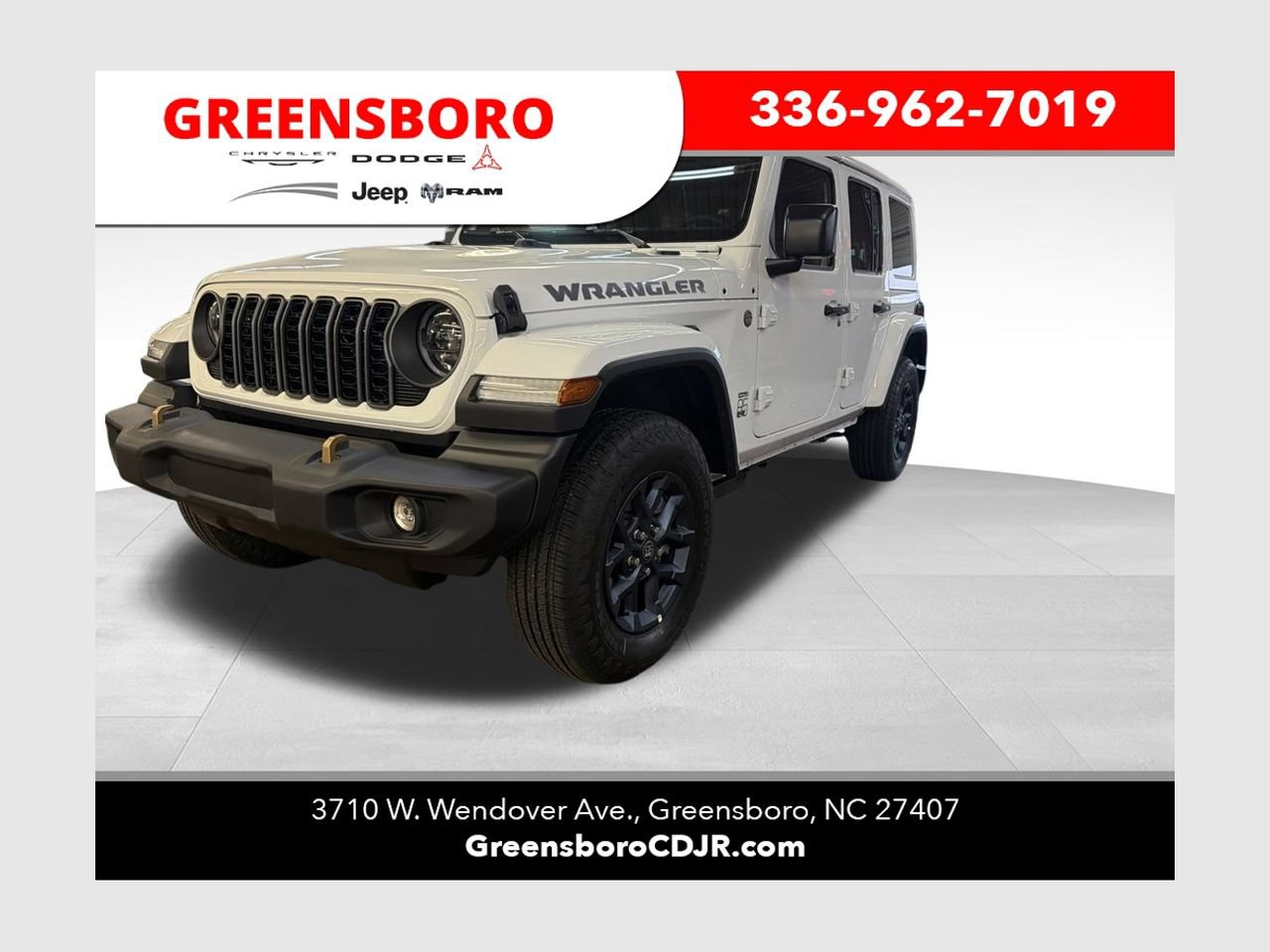 New 2026 Jeep Wrangler Unlimited Sport