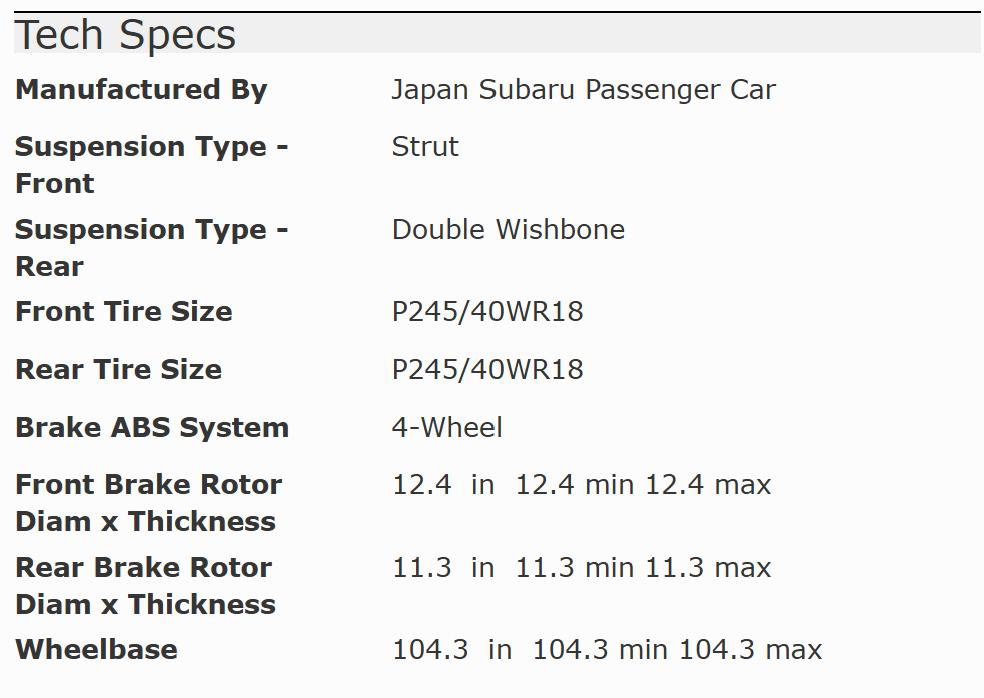 Used 2017 Subaru WRX Limited w/ Popular Package #1 AWD/4WD image 46