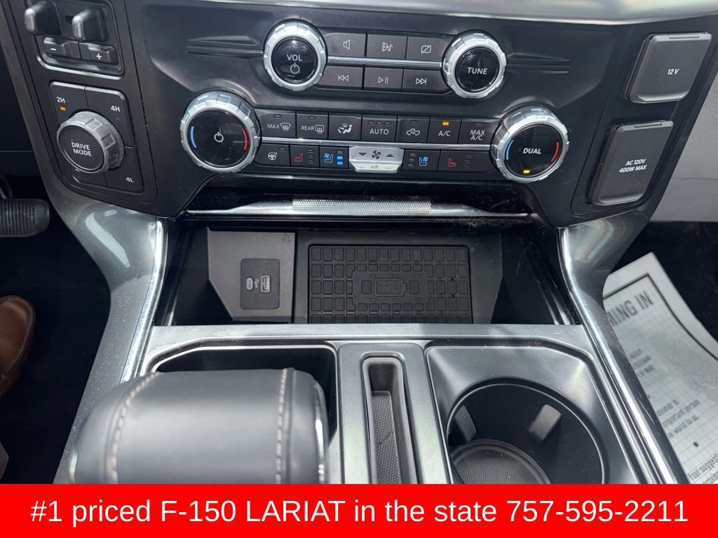Used 2023 Ford F150 Lariat w/ Equipment Group 502A High AWD/4WD image 21