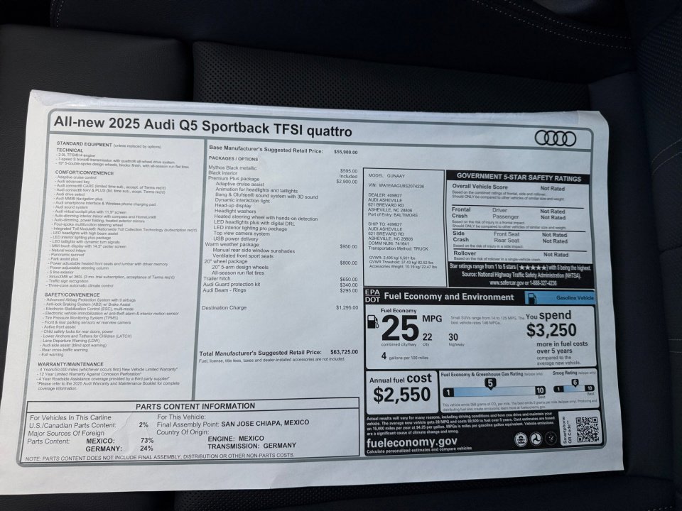 New 2025 Audi Q5 Premium Plus image 32