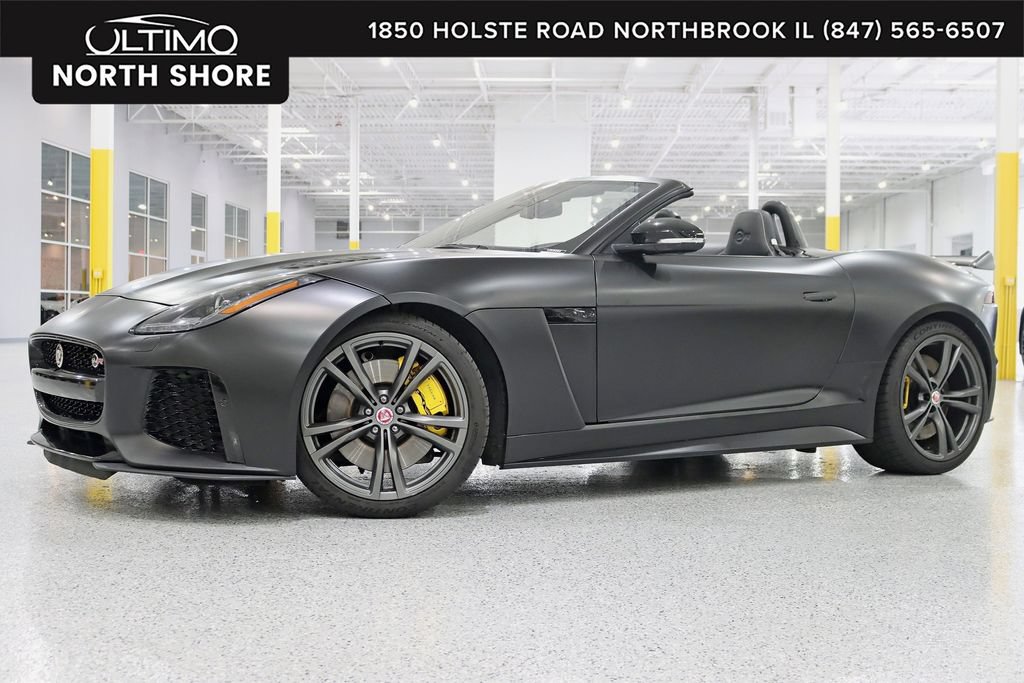 Used 2017 Jaguar F-TYPE SVR AWD/4WD image 1