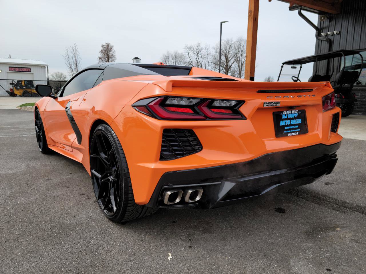 Used 2022 Chevrolet Corvette Stingray Preferred Conv w/ Chrome Exterior Badge Package image 6