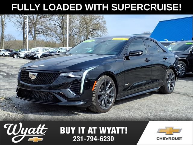 Used 2024 Cadillac CT4 V w/ Super Cruise 2 Package AWD/4WD video 1