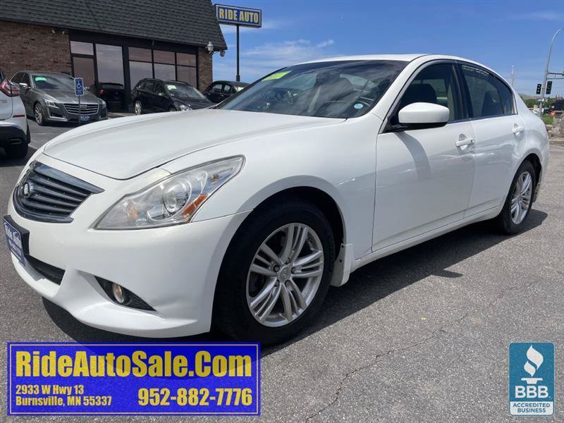 Used 2012 INFINITI G37 x Sedan w/ Premium Pkg AWD/4WD image 1