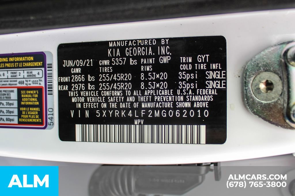Used 2021 Kia Sorento SX FWD image 43