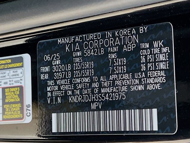 New 2025 Kia Sorento EX image 33