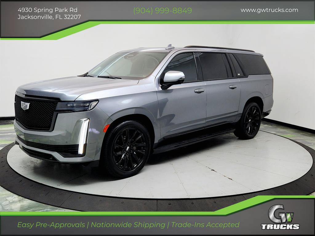 Used 2022 Cadillac Escalade ESV Sport Platinum w/ LPO, ONYX Package AWD/4WD image 1