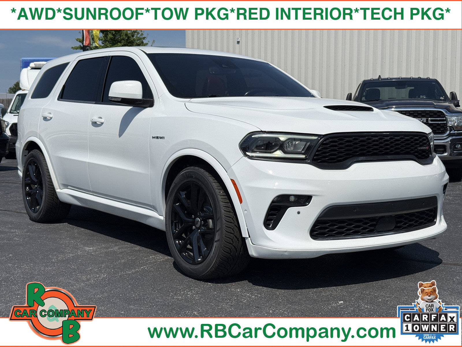 Used 2021 Dodge Durango R/T w/ Tow 'N Go Package