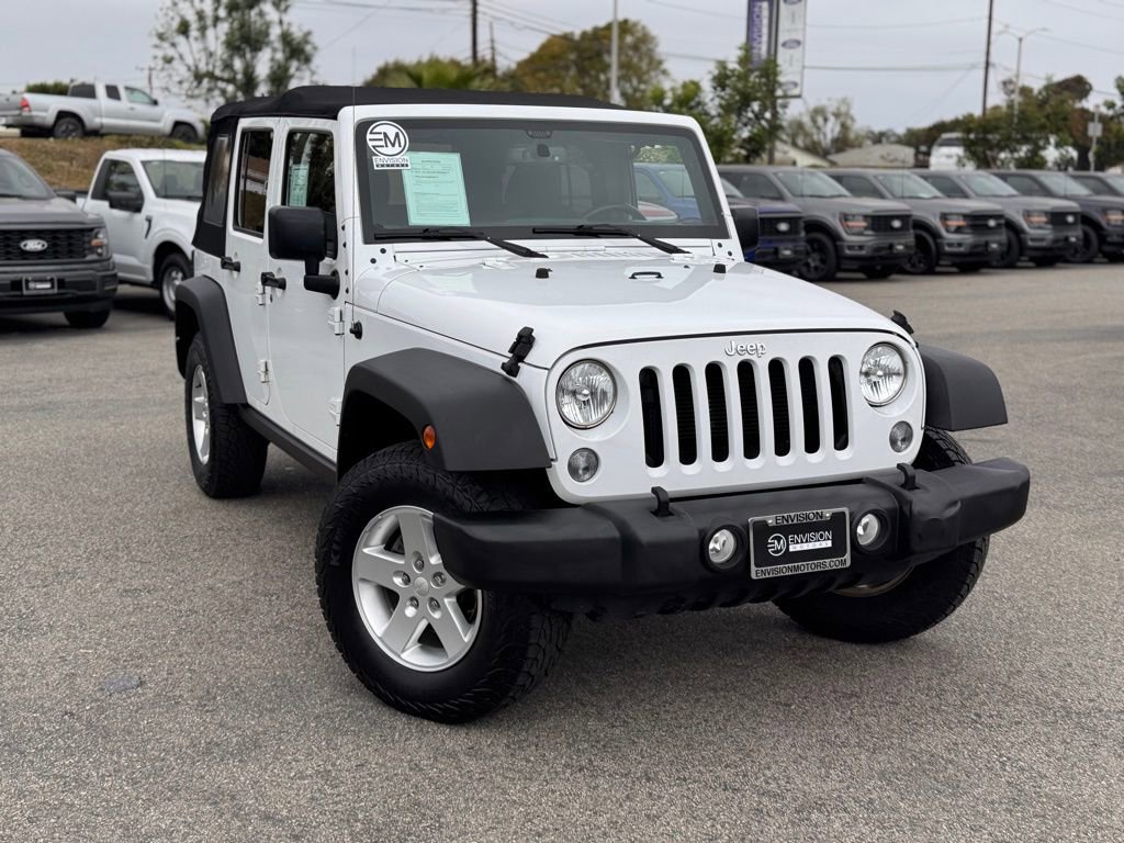 Used 2016 Jeep Wrangler Unlimited Sport w/ Quick Order Package 24S image 2