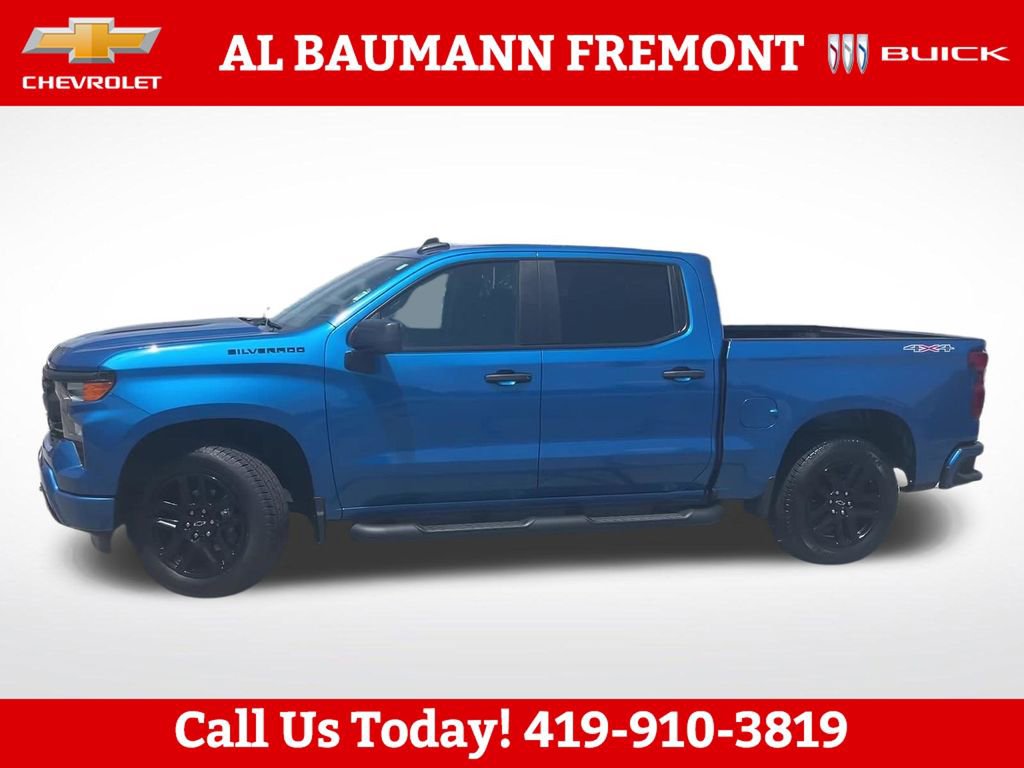 Used 2023 Chevrolet Silverado 1500 Custom w/ Rally Edition AWD/4WD image 3