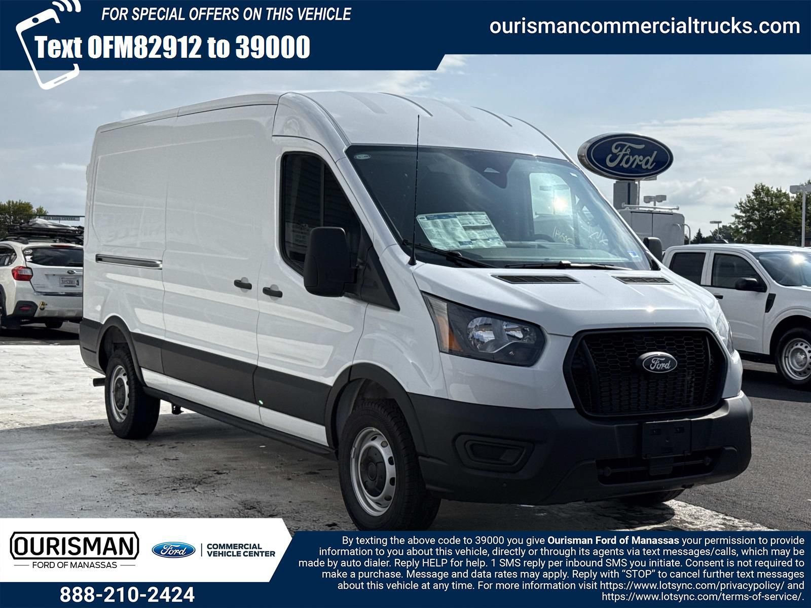 New 2026 Ford Transit 250 148 Medium Roof w/ Load Area Protection Package RWD image 1