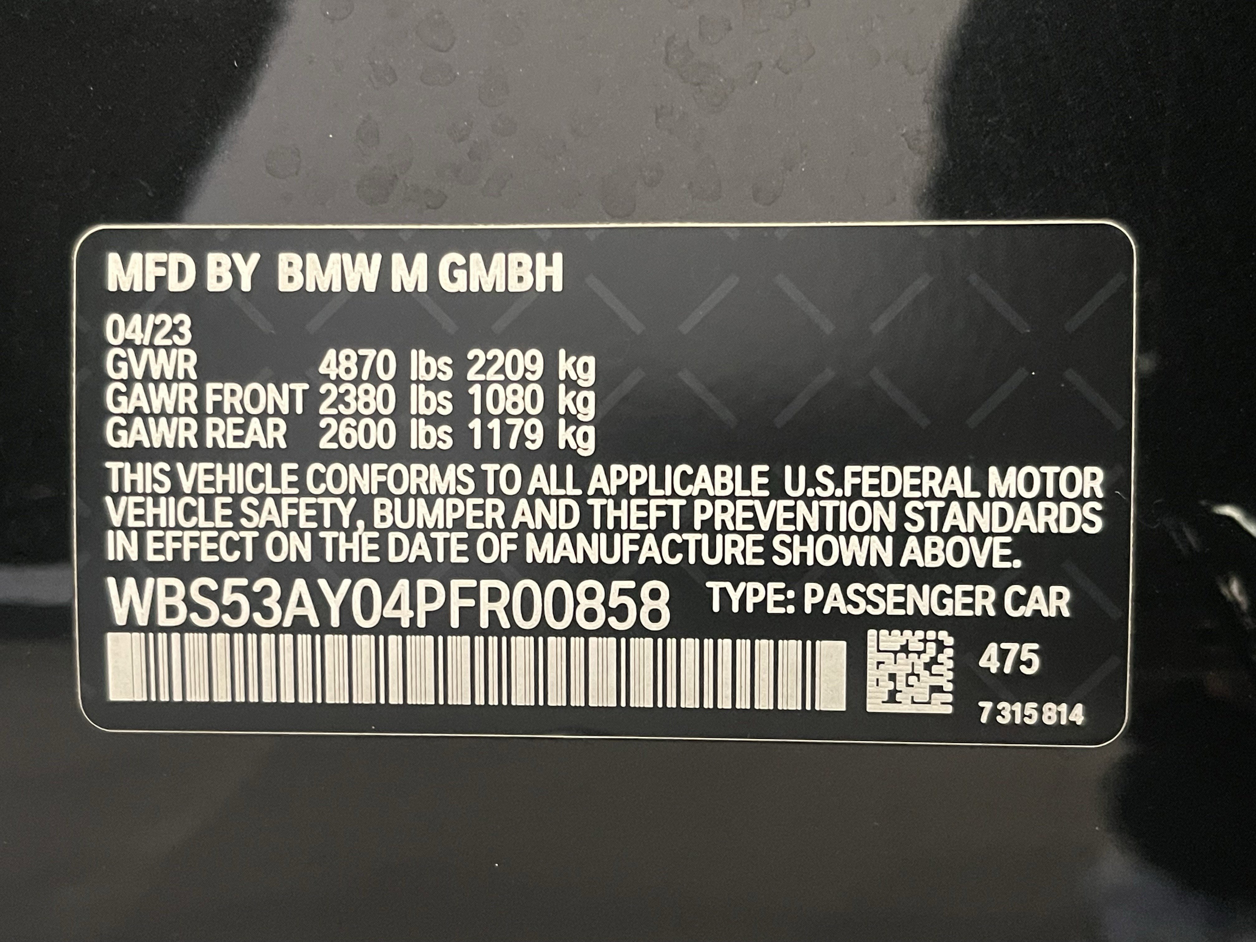 Certified 2023 BMW M3 w/ Executive Package RWD image 25