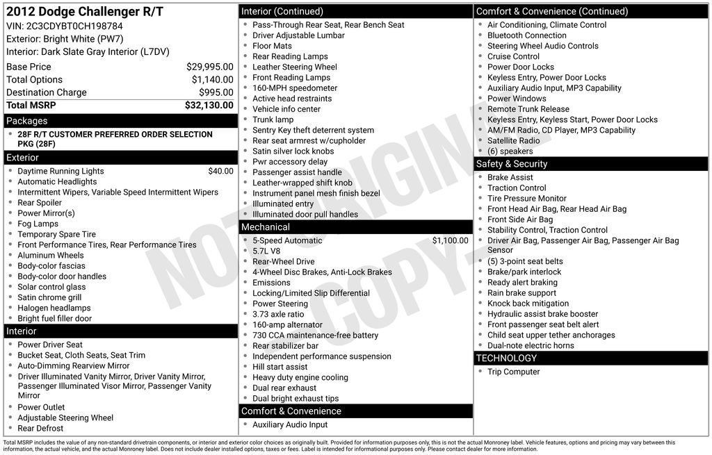 Used 2012 Dodge Challenger R/T image 13